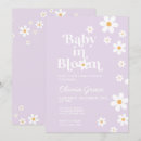 Search for daisy baby shower invitations Floral