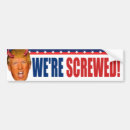 Search for screwed bumper stickers President