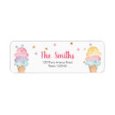 Search for icing return address labels Pink