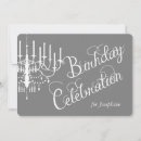 Search for chandelier birthday invitations Classy