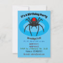 Search for scary spider invitations Web