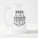 Search for answer barware Beer is the answer