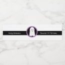 Search for halloween water bottle labels Ghost