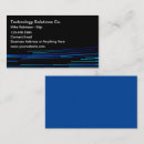 Search for technological business cards Service