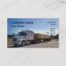 Search for trailer transport business cards Semi