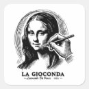 Search for da vinci mona lisa stickers La gioconda