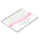 Search for baby shower notebooks Rainbow