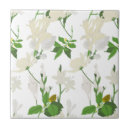 Search for wall flowers tiles White