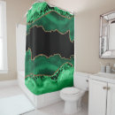 Search for gold and green shower curtains Bathroom