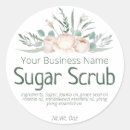 Search for sugar scrub product labels Spa