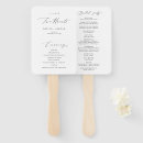 Search for boho wedding programs Black and white