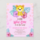 Search for wild 4x5 invitations Jungle safari