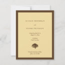 Search for tree 4x5 wedding invitations Oak
