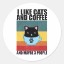 Search for cat coffee stickers Cats and coffee