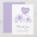 Search for purple elephant baby shower invitations Balloon