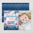 Search for 4th of july birthday invitations Turning one
