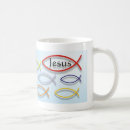 Search for jesus fish mugs Ichthys