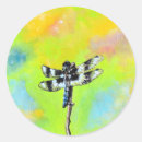 Search for dragonfly gold stickers Green