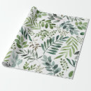 Search for green leaves wrapping paper Greenery