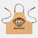 Search for cute monkeys aprons For kids