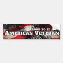 Search for red white and blue bumper stickers Veteran