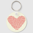Search for love words key rings Christian
