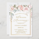 Search for 60th wedding anniversary invitations Pink