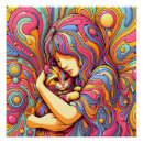 Search for funky cat art Kitten