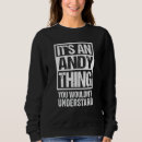 Search for andy hoodies First