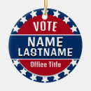 Search for voting christmas tree decorations Political