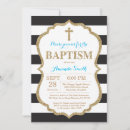 Search for black and white christening invitations Christian