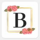 Search for initial letter b stickers Modern