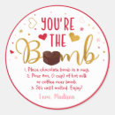Search for chocolate hearts stickers Hot chocolate bomb