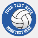 Search for blue volleyball stickers Player