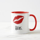 Search for his and hers mugs Bride