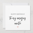 Search for aunt to be cards Auntie