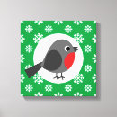 Search for robin bird canvas prints Cute