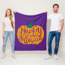 Search for happy halloween blankets Jack o lantern
