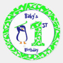 Search for baby first stickers Penguin