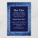 Search for off to college invitations Celebration