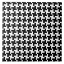 Search for houndstooth tiles Black and white