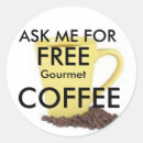 Search for coffee cups stickers Business