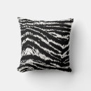Search for animal skin cushions Black and white