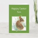 Search for happy son easter cards Rabbit