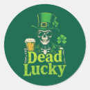Search for irish skull stickers Lucky