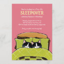 Search for cat sleepover invitations Slumber