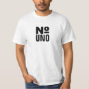 Search for numero uno tshirts Text