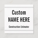 Search for project manager business cards Simple