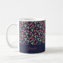 Search for watercolor font mugs Blue