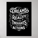 Search for the dream posters Black and white